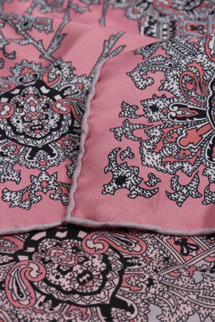 Pink paisley silk scarf Scarves Etro 