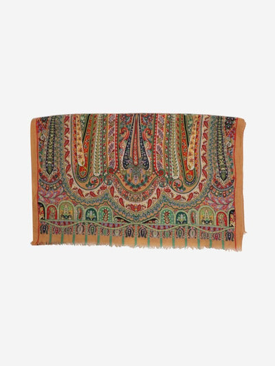 Orange paisley scarf Scarves Etro 