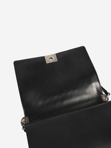 Chanel Black 2012 large lambskin-quilted Boy bag