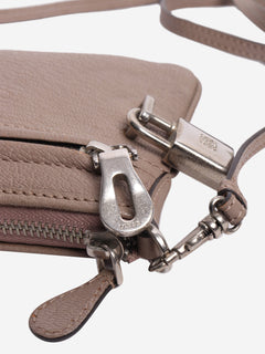 Brown leather cross-body bags pouch Cross-body bags Loewe 