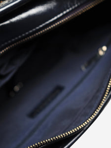 Chanel Navy and grey 2018 tweed mixed hardware Gabrielle bag