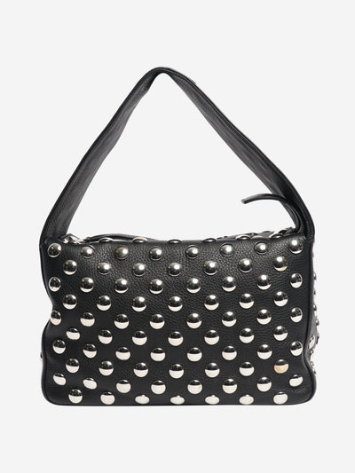Black Elena studded leather shoulder bag Shoulder bags Khaite 