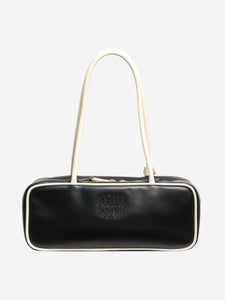 Miu Miu Black Beau small leather top handle bag