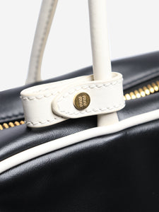 Miu Miu Black Beau small leather top handle bag