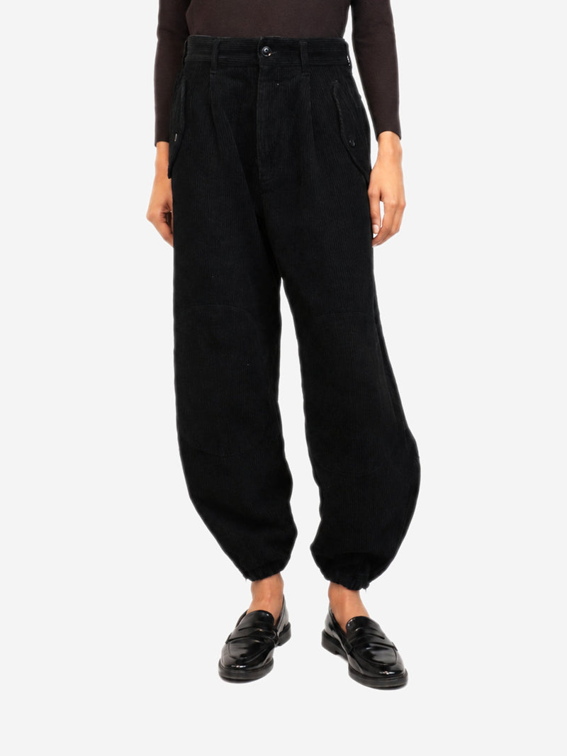 Black corduroy trousers - size XXS Trousers Engineered Garments 