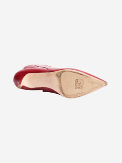 Burgundy ankle boots - size UK 8 Boots Gianvito Rossi 
