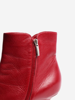 Burgundy ankle boots - size UK 8 Boots Gianvito Rossi 