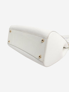 White diamante-logo top handle bag Bags Dolce & Gabbana 