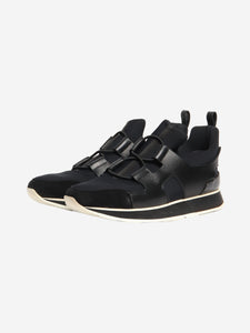Hermes Black Player Toile Technique trainers - size EU 37.5 (UK 4.5)