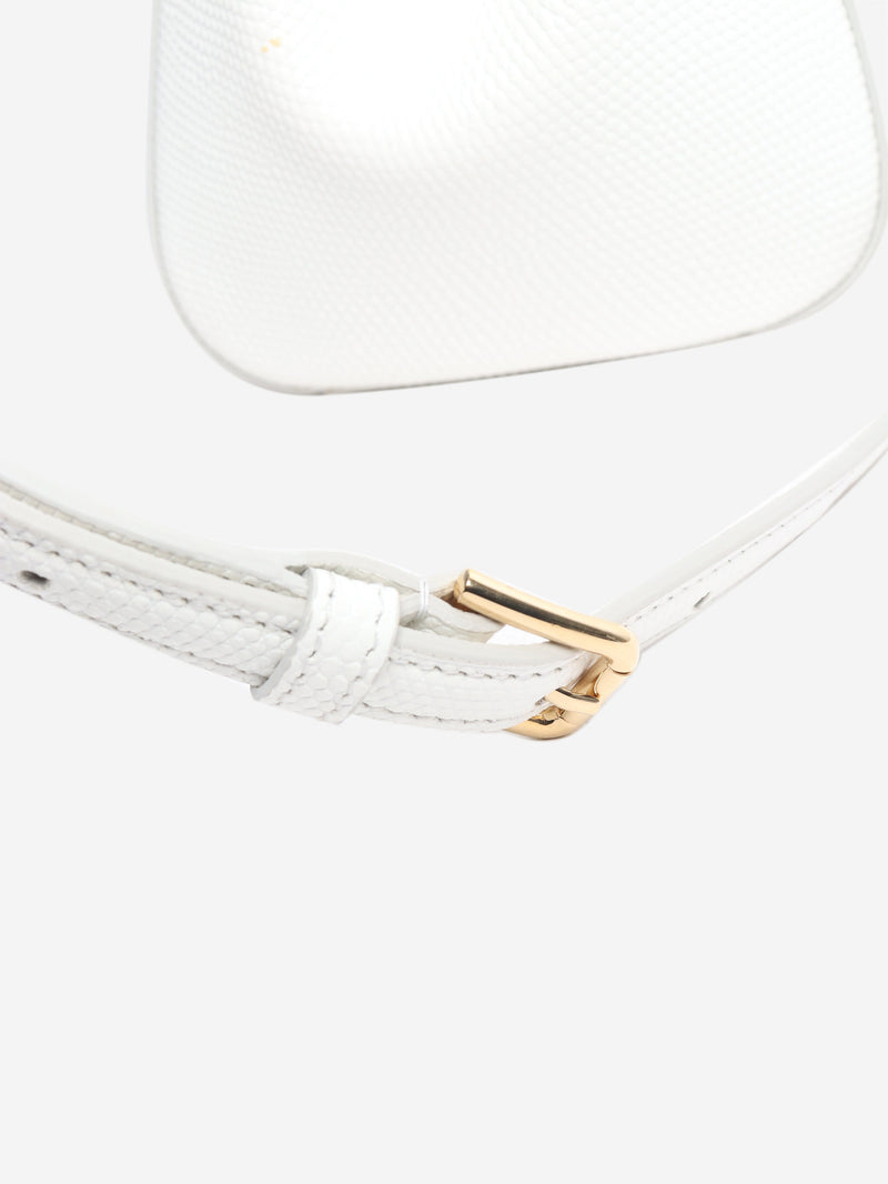 White diamante-logo top handle bag Bags Dolce & Gabbana 