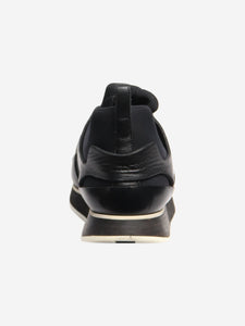 Hermes Black Player Toile Technique trainers - size EU 37.5 (UK 4.5)