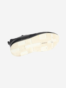 Hermes Black Player Toile Technique trainers - size EU 37.5 (UK 4.5)