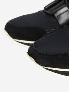 Hermes Black Player Toile Technique trainers - size EU 37.5 (UK 4.5)