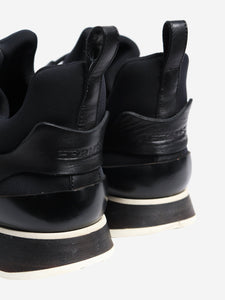 Hermes Black Player Toile Technique trainers - size EU 37.5 (UK 4.5)