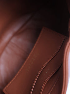 Gabriela Hearst Brown demi leather top handle bag