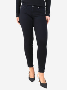 Adriano Goldschmied Black skinny jeans - size UK 12