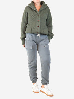Grey cuffed cargo joggers - size S Trousers Brunello Cucinelli 