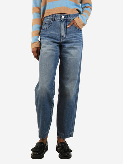 Blue mid-wash jeans - size UK 6 Denim Victoria Beckham 