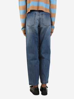 Blue mid-wash jeans - size UK 6 Denim Victoria Beckham 