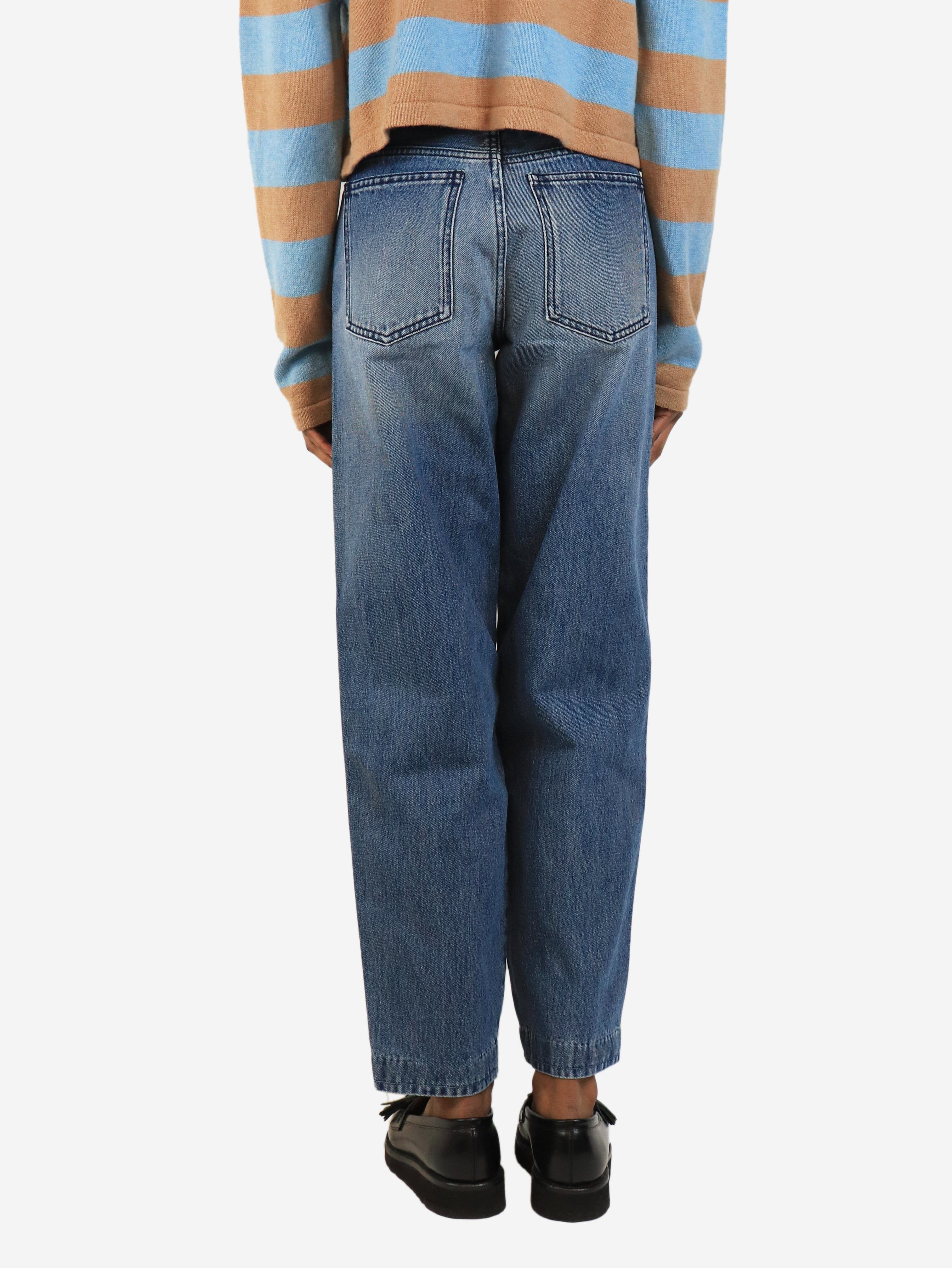 Blue mid-wash jeans - size UK 6 Denim Victoria Beckham 