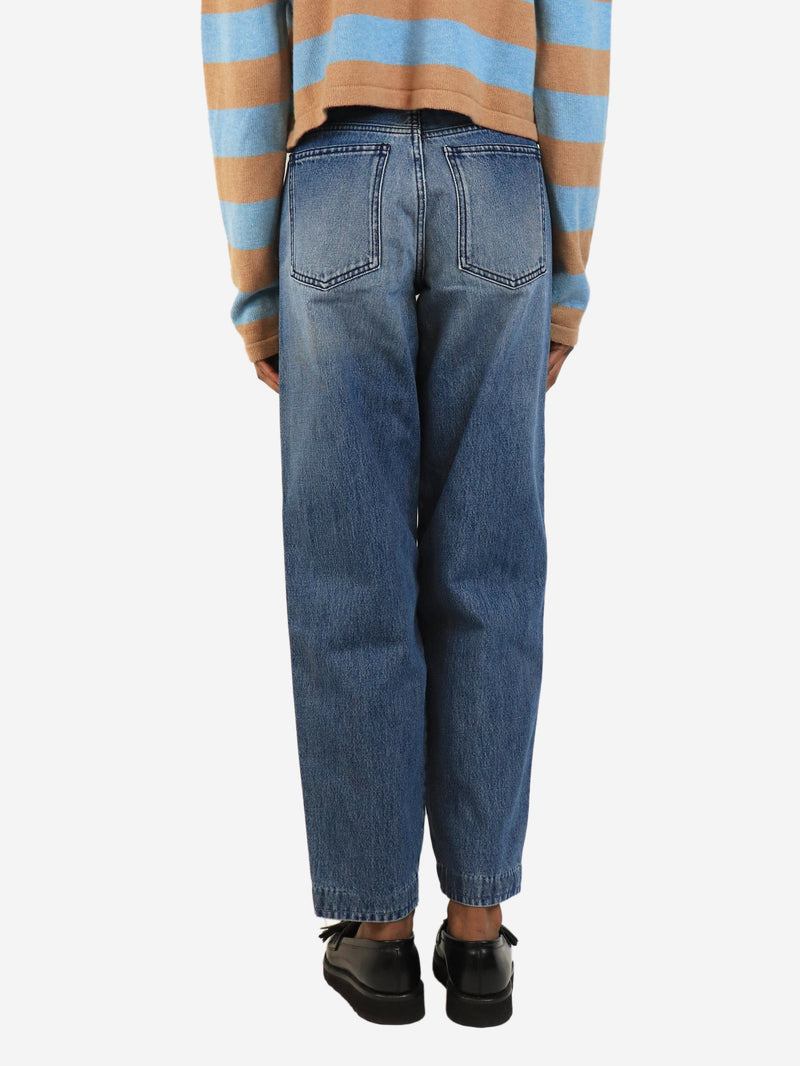 Blue mid-wash jeans - size UK 6 Denim Victoria Beckham 