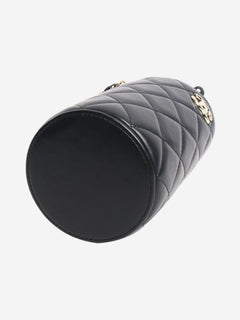 Black 2021 quilted leather bucket bag Cross-body bags Chanel 