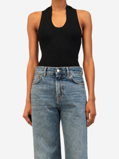 Black Toto halterneck bodysuit - size XS Tops Khaite 