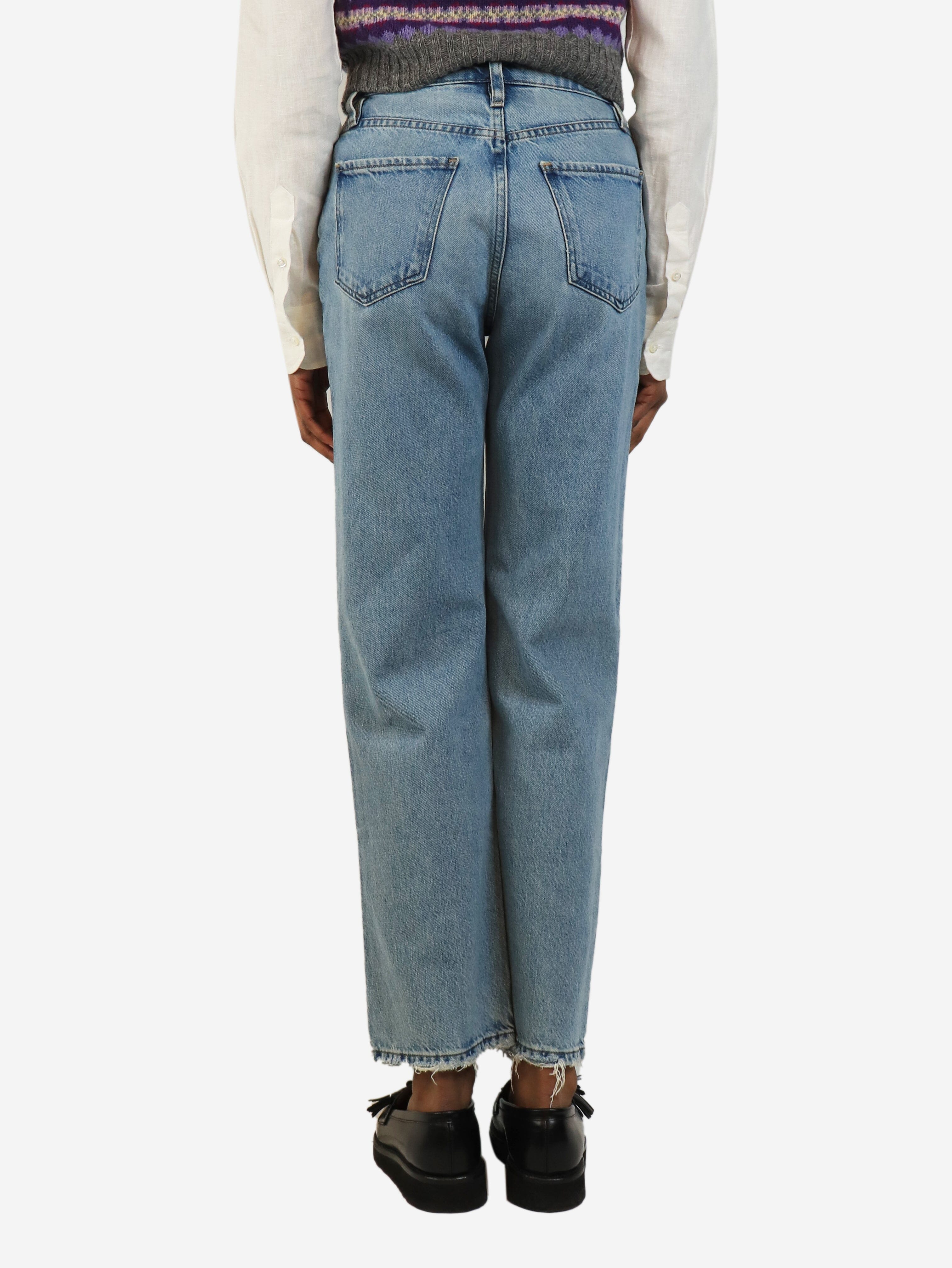 Blue Le Jane Ankle jeans - size UK 6 Denim Frame 
