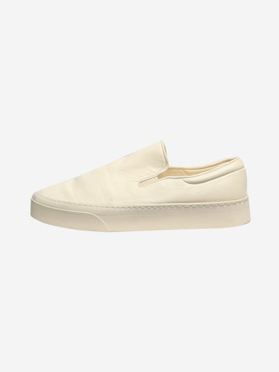 Ivory Marie H nappa sneakers - size EU 38 Flat Shoes The Row 