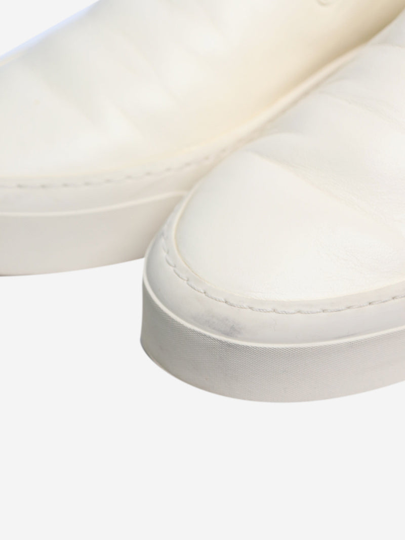 Ivory Marie H nappa sneakers - size EU 38 Flat Shoes The Row 