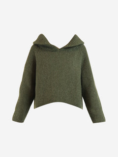 Green chunky knit cashmere jumper - size XS Knitwear Khaite 