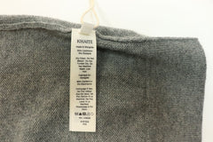 Khaite grey cashmere Shrunken Jo polo top - view 4