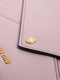 Dusty pink Madras envelope shoulder bag Bags Miu Miu 
