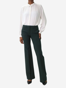 Theory Green pocket trousers - size US 2
