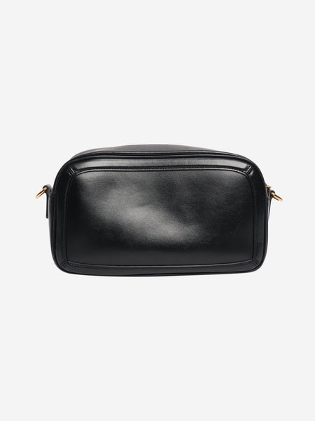 Black leather crossbody bag alternate image