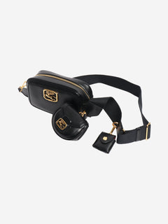 Black leather crossbody bag Cross-body bags Etro 