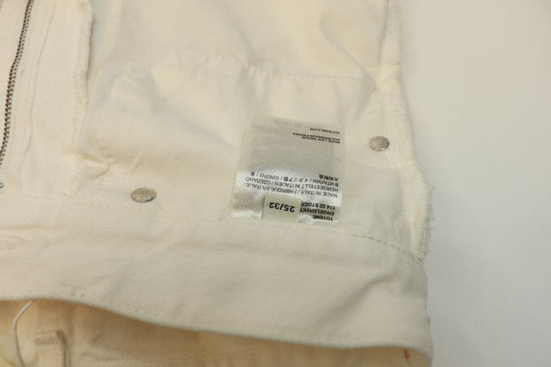 Cream wide-leg jeans - size UK 6 Trousers Toteme 