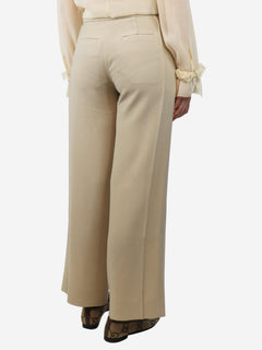 Neutral wide-leg trousers - size S Trousers Clea 