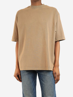 Brown faded t-shirt - size XS Tops Acne Studios 