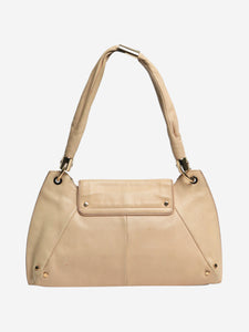 Saint Laurent Beige vintage leather Mombasa bag