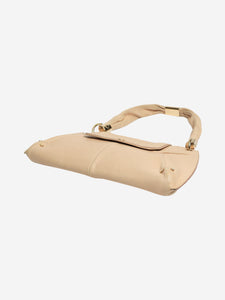 Saint Laurent Beige vintage leather Mombasa bag