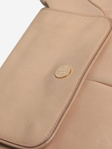 Saint Laurent Beige vintage leather Mombasa bag