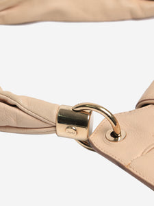 Saint Laurent Beige vintage leather Mombasa bag