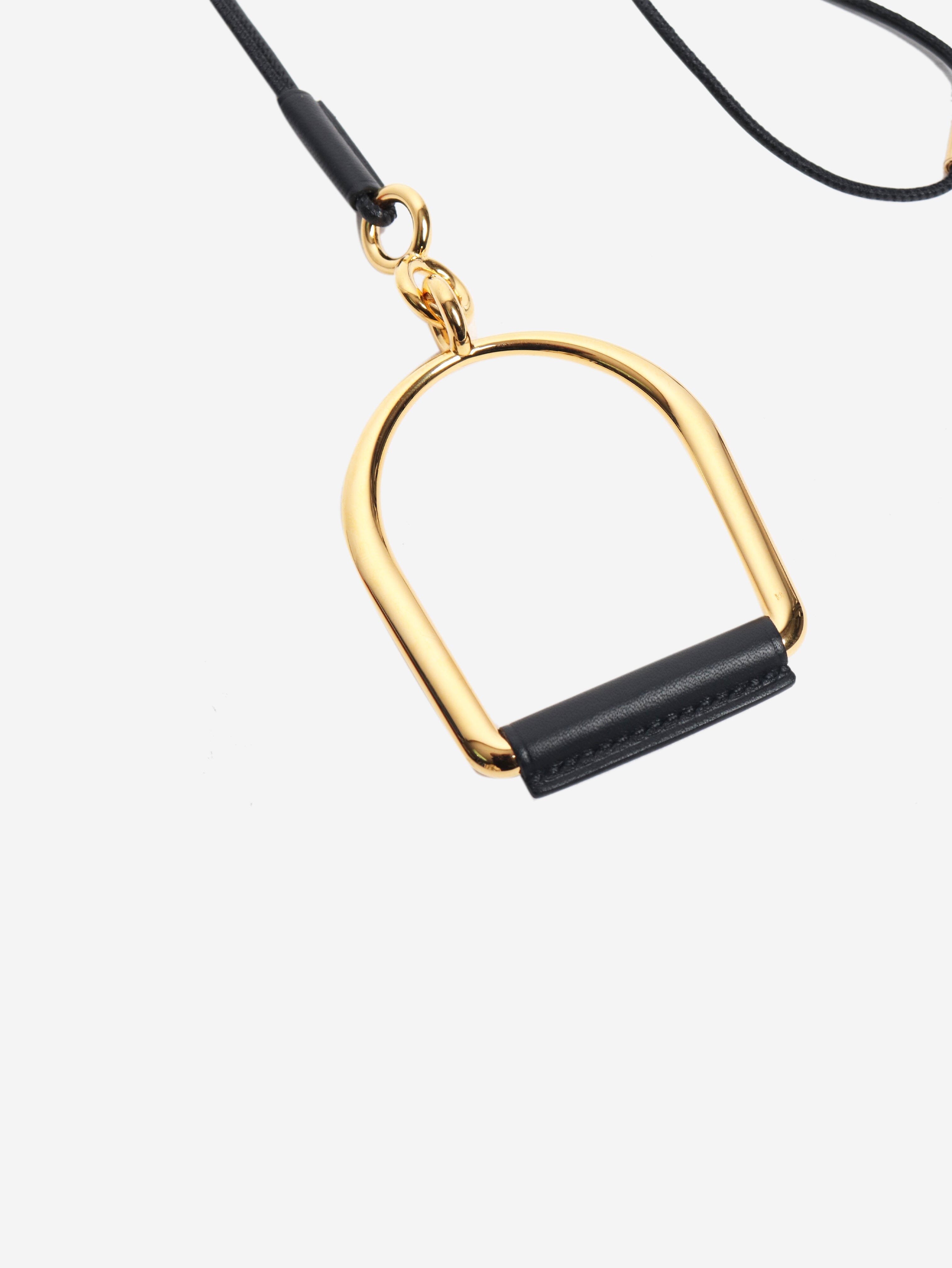 Gold Elitage Ekestr GM necklace Necklaces Hermes 