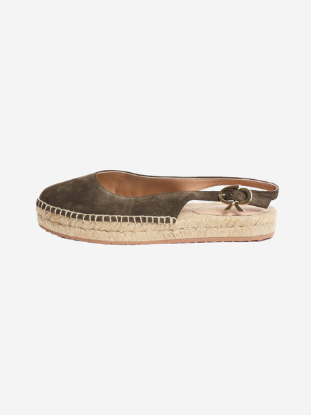 Khaki Paz espadrilles - size EU 36.5 product image