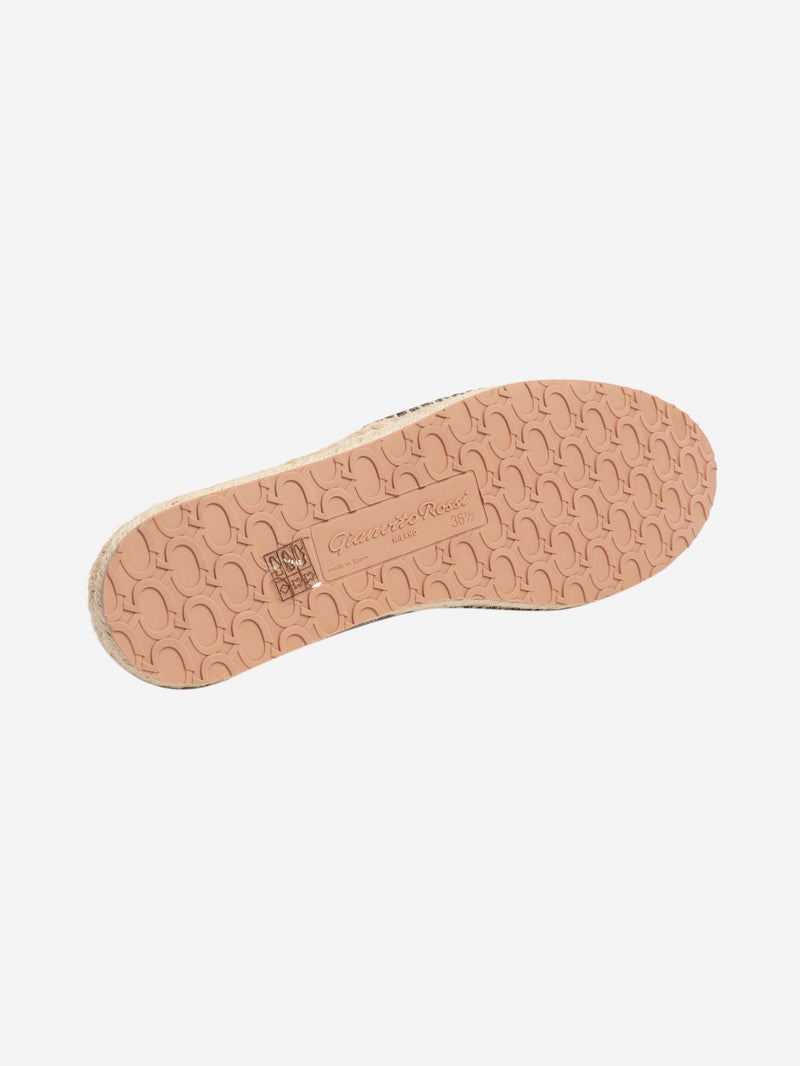 Khaki Paz espadrilles - size EU 36.5 Flat Shoes Gianvito Rossi 