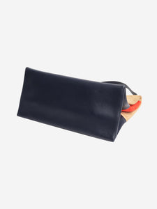 Celine Multicolour suede and leather shoulder bag