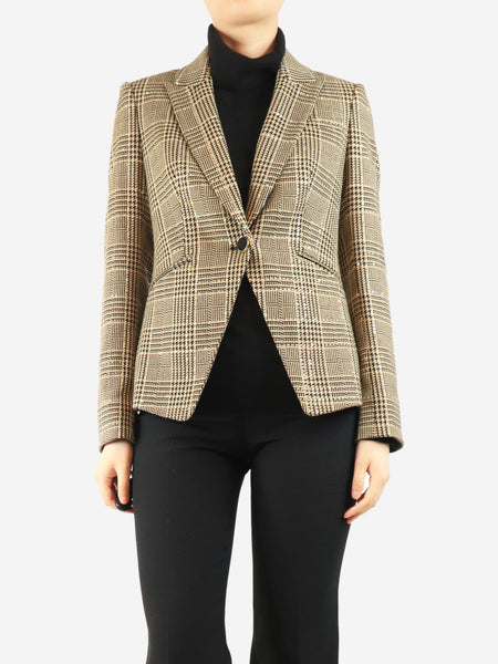 Neutral Dickey crystal-embellished jacket - size UK 8 product image