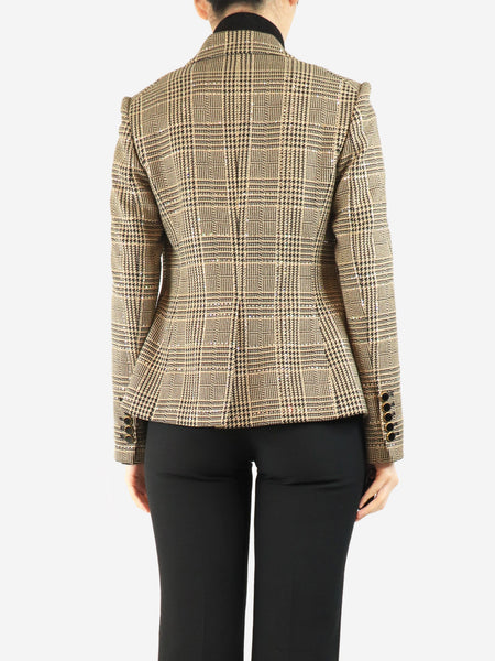 Neutral Dickey crystal-embellished jacket - size UK 8 alternate image