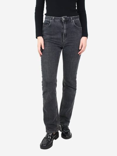 Dark grey straight-leg jeans - size UK 14 Trousers Toteme 